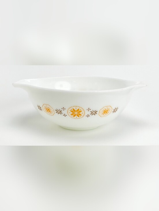 Pyrex Other - 1960s Vintage Pyrex Cinderella Mixing Bowl #444, Town and Country, Retro Kitchen
